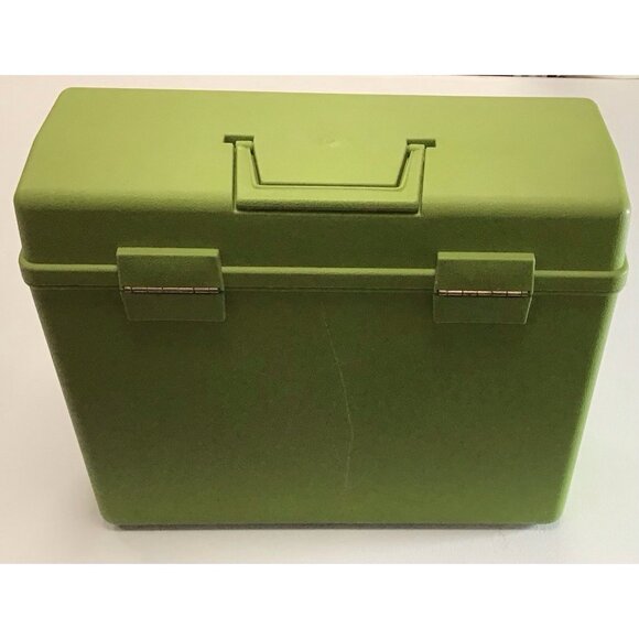 Vintage Light Green Sterling Plastics Co. Letter File Storage Box 1970's - Picture 2 of 9